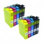 18XL T181 Multipack 10 Cartouches d'encre Compatible avec Imprimantes Inkjet Epson XP30, 102, 202, 205, 302, 305, 402