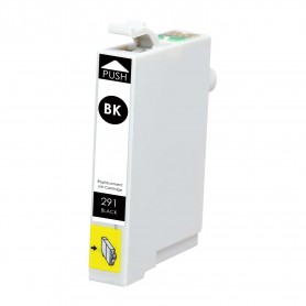 T1291 Black 15ml Ink Cartridge Compatible with Printers Inkjet Epson SX420, 525WD, 620FW, BX320 -T12914010