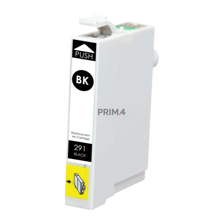 T1291 Black 15ml Ink Cartridge Compatible with Printers Inkjet Epson SX420, 525WD, 620FW, BX320 -T12914010