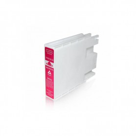 T7553 Magenta 39ml Cartouche d'encre Compatible avec Imprimantes Inkjet Epson WF8510, 8010, 8590, 8090 C13T755340XL -4k