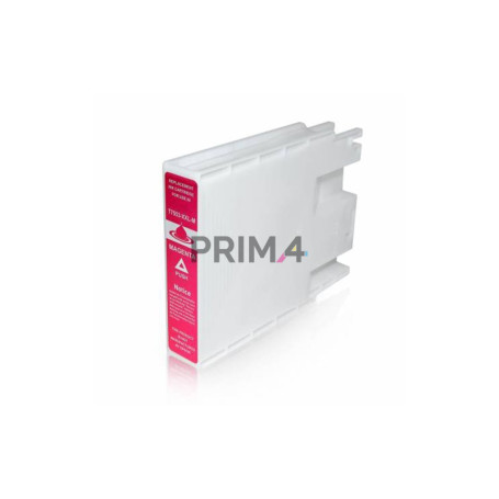 T7553 Magenta 39ml Cartouche d'encre Compatible avec Imprimantes Inkjet Epson WF8510, 8010, 8590, 8090 C13T755340XL -4k
