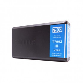 T7902 79XL Cyan 18ml Cartouche d'encre Compatible avec Imprimantes Inkjet Epson WF4630, 4640, 5110, 5190, 5620, 5690 -2k