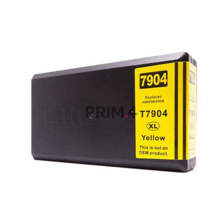 T7904 79XL Jaune 18ml Cartouche d'encre Compatible avec Imprimantes Inkjet Epson WF4630, 4640, 5110, 5190, 5620, 5690 -2k