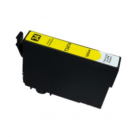T3474 34XL Amarillo 12ml Cartucho de tinta Compatible con impresoras Inkjet Epson Workforce WF3720DWF, WF3725DWF -0.95k Paginas