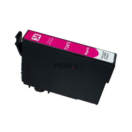 T3473 34XL Magenta 12ml Tintenpatronen Kompatibel mit Drucker Inkjet Epson Workforce WF3720DWF, WF3725DWF -0.95k
