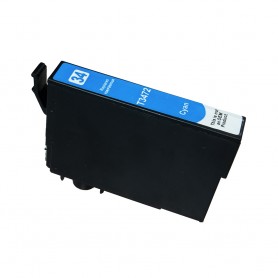 T3472 34XL Cian 12ml Cartucho de tinta Compatible con impresoras Inkjet Epson Workforce WF3720DWF, WF3725DWF -0.95k Paginas