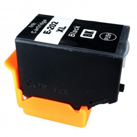 T202XLBK Black 24ml Ink Cartridge Compatible with Printers Inkjet Epson XP6000, XP6005 C13T02G14010 -0.55k Pages
