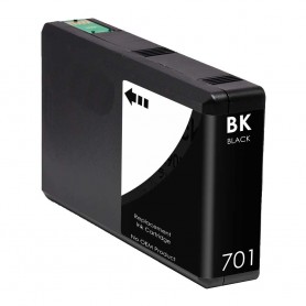 T7011X Noir 72ml Cartouche d'encre Compatible avec Imprimantes Inkjet Epson Workforcepro 4015DN, 4515DN, 4525DNF
