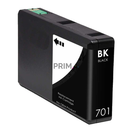 T7011X Negro 72ml Cartucho de tinta Compatible con impresoras Inkjet Epson Workforcepro 4015DN, 4515DN, 4525DNF