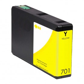 T7014X Amarillo 45ml Cartucho de tinta Compatible con impresoras Inkjet Epson Workforcepro 4015DN, 4515DN, 4525DNF