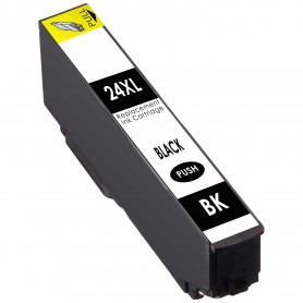 T2431 24XL Negro 15ml Cartucho de tinta Compatible con impresoras Inkjet Epson XP750, XP850, XP860, XP950, XP55 T24314020