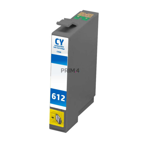 T0612 Ciano 16ml Cartuccia Inchiostro Compatibile con Stampanti Inkjet Epson Stylus D68XX, D88XX, DX 3800, 3850, 4200, 4800