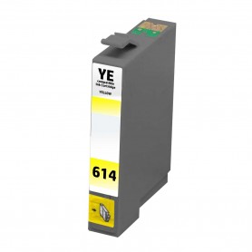 T0614 Yellow 16ml Ink Cartridge Compatible with Printers Inkjet Epson Stylus D68XX, D88XX, DX 3800, 3850, 4200, 4800