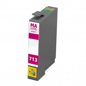 T0713 Magenta 12ml Cartouche d'encre Compatible avec Imprimantes Inkjet Epson Stylus D78, D78, D92, DX 4000