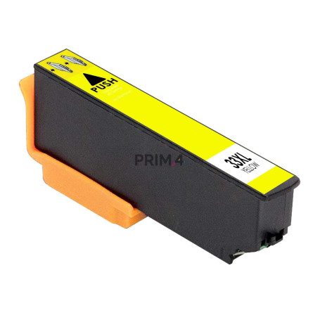 T3364 33XL Giallo 14ml Cartuccia Inchiostro Compatibile con Stampanti Inkjet Epson XP530, XP630, XP635, XP830