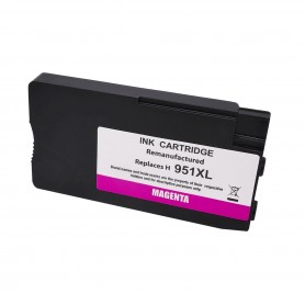 951XL 28ml Magenta Cartucho de tinta Compatible con impresoras Inkjet Hp Pro8100, Pro8600E, Pro8600PLUS, CN047AE