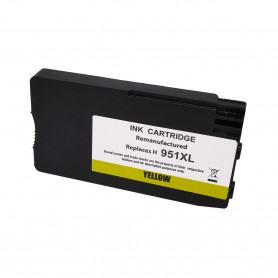 951XL 28ml Giallo Cartuccia Inchiostro Compatibile con Stampanti Inkjet Hp Pro8100, Pro8600E, Pro8600PLUS, CN048AE