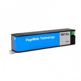 991XL M0J90AE Cyan Tintenpatronenpigment Kompatibel mit Drucker Inkjet Hp PageWide Pro750DW, 772DN, 777Z -16k