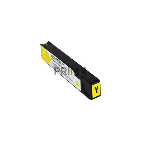 971XL CN628AE 120ml Jaune Cartouche d'encre Compatible avec Imprimantes Inkjet Hp ProX451, X476, X551, X576 -6.6k Pages