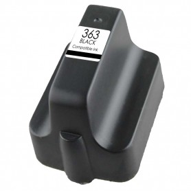 363BK C8719R 38ml Negro Cartucho de tinta Compatible con impresoras Inkjet Hp 3108 AIO, 3110 AIO, 3110V AIO, C8719E