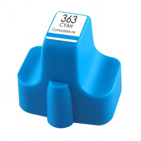 363C C8771R 18ml Cyan Tintenpatronen Kompatibel mit Drucker Inkjet Hp mit Chip 3108 AIO, 3110 AIO, 3110V AIO, C8719E
