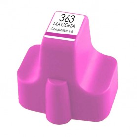 363M C8772R 18ml Magenta Cartouche d'encre Compatible avec Imprimantes Inkjet Hp avec Chip 3108 AIO, 3110 AIO, 3110V AIO, C8719E