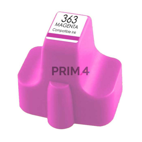 363M C8772R 18ml Magenta Cartouche d'encre Compatible avec Imprimantes Inkjet Hp avec Chip 3108 AIO, 3110 AIO, 3110V AIO, C8719E