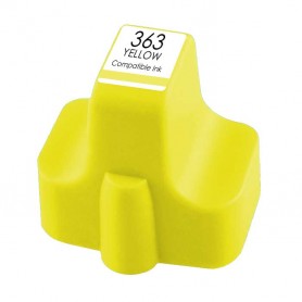 363Y C8773R 18ml Amarillo Cartucho de tinta Compatible con impresoras Inkjet Hp Con Chip 3108 AIO, 3110 AIO, 3110V AIO, C8719E