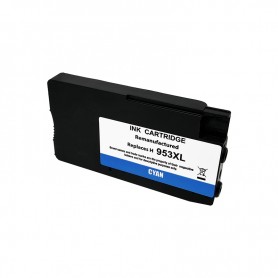 953XLC F6U16AE Cyan Ink Cartridge Compatible with Printers Inkjet Hp Pro8210, 8218, 8710, 8720, 8730, 7740 -1.6k Pages
