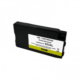 953XLY F6U18AE Jaune Cartouche d'encre Compatible avec Imprimantes Inkjet Hp Pro8210, 8218, 8710, 8720, 8730, 7740 -1.6k Pages