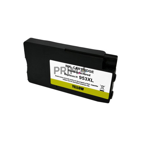 953XLY F6U18AE Jaune Cartouche d'encre Compatible avec Imprimantes Inkjet Hp Pro8210, 8218, 8710, 8720, 8730, 7740 -1.6k Pages