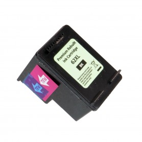 62XL 20ml Negro Cartucho de tinta Compatible con impresoras Inkjet Hp 5640, 5600, 5644, 7600, 5740, 8040, 8045, C2P05AE