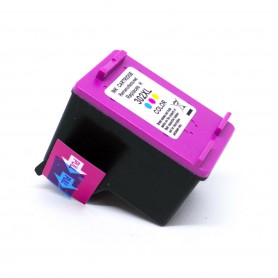 302XL 3x6ml Cartucho de tinta Compatible con impresoras Inkjet Hp 3830, 3832, 4650, 1110, 2130, 3630, 4520, F6U67AE