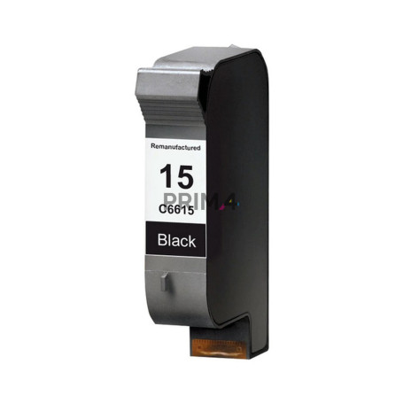 15 Nero 40ml Cartuccia Inchiostro Compatibile con Stampanti Inkjet Hp Deskjet 810C, 812C, 816C, C6615D