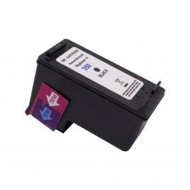 350 Nero 11ml Cartuccia Inchiostro Compatibile con Stampanti Inkjet Hp D4260, 5725, 6410, 4225, 5742, 5280, CB335E