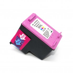 300XL 21ml Cartucho de tinta Compatible con impresoras Inkjet Hp D2560, F4210, 4224, F4272, F4280, CC644EE