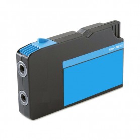 200XL 32ml Cyan Cartouche d'encre Compatible avec Imprimantes Inkjet Lexmark Pro4000C, Pro5000T, 14L0198 -2.5k Pages