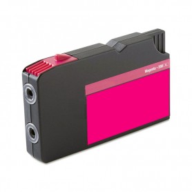 200XL 32ml Magenta Cartuccia Inchiostro Compatibile con Stampanti Inkjet Lexmark Pro4000C, Pro5000T, 14L0199 -1.6k Pagine