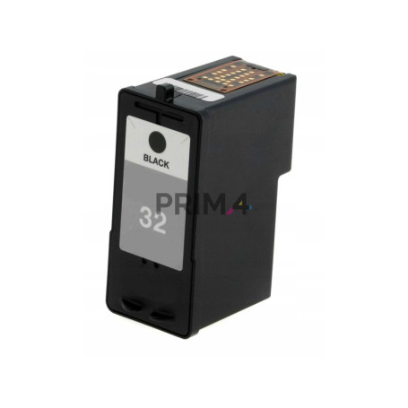 32 18C0032 20ml Noir Cartouche d'encre Compatible avec Imprimantes Inkjet Lexmark X5250 X8350, Z810, Z818