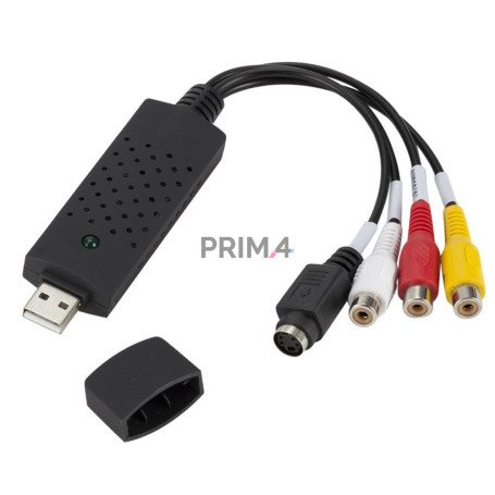 Video Grabber Acquisizione Audio Video Scheda USB 2.0 PAL SECAM RCA SVideo