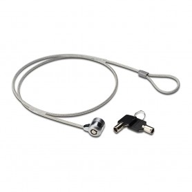 Cavo di sicurezza per Portatili Notebook Laptop Lucchetto Antifurto Serratura con Chiave