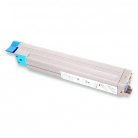43459323 Cyan Toner Compatible avec Imprimantes Oki C3520, C3530 MFP, MC350, MC360 -2k Pages