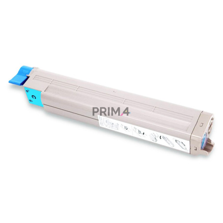43459323 Cyan Toner Compatible avec Imprimantes Oki C3520, C3530 MFP, MC350, MC360 -2k Pages