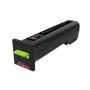 72K20M0 Magenta Toner Compatible avec Imprimantes Lexmark CS820, CX820, CX825, CX860de/dte/dtfe -8k Pages