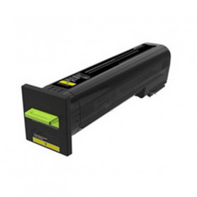 72K20Y0 Jaune Toner Compatible avec Imprimantes Lexmark CS820, CX820, CX825, CX860de/dte/dtfe -8k Pages