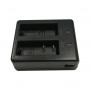 Carica Batteria per Action Camera Dual Charger +1 Batteria Inclusa: 3.7V 1050mAh 3.885Wh