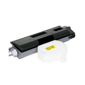 1T02NR0NL0 Noir MPS Premium Toner +Bac de Récupération Compatible avec Imprimantes Kyocera M6530cdn, M6030, P6130 -7k Pages