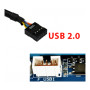 DashBoard Pannello Multifunzione PC 3.5" con lettore Card e porta  USB 2.0