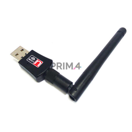 5x Adattatore Wireless Pennetta USB2.0 WIFI N 300 Mbps con Antenna 2.4 GHz