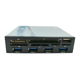 DashBoard Pannello Multifunzione PC 3.5" con 4 porte USB 3.0 20PIN